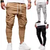 Erkek pantolon moda gündelik jogger pantolon fitness vücut geliştirme spor salonları pantolon pantolon pantolon 201203
