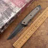 D2 steel blade G10 handle CR 7091 folding knife outdoor tactical survival practical hunting camping self-defense pocket EDC tool