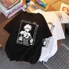 Damska Harajuku T Shirt Moda Anime My Boku No Hero Academia Katsuki Bakugou O-Neck Koszulka Casual Zabawna Tshirt G220310