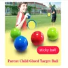 Sticky Wall Ball Soffio che lancia palla appiccicosa bersaglio bersaglio stress sollievo giocattolo per bambini adulti giocate giocattolo regalo regalo 100pcs9885390