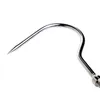 8mm / 1 pc silna stal z głowicą ołowiowej Gear Fishhook Nowy