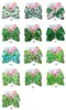 104Colors Girls Bow Hair clips Mermaid clover Flamingo print Hair Accessories Barrettes Kids 8 inch Headdress hair bows with Clip 9751390