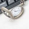 New Quartz Large Ladies Hunger Laughing Pocket Watch Necklace Retro Jewelry Wholesale Sweater Chain DIY Fashion