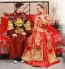 المعتاد 4xl 5xl 6xl العروس زي الصينية التقليدية فستان الزفاف الدهون العروس فينيكس التطريز الجلباب الأرجواني ل 100 كجم سيدة