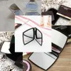 Classic Folding Double Side Mirror Portable Hd Make-up And Magnifying Mirror With Flannelette Bag&Gift Box For VIP Client