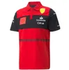 2425 Sainz Charles Leclerc Schumacher Vettel F1 Formule 1 Maillot de l'équipe nationale de rugby Maillots hommes à domicile polos uniformes 2324 2024