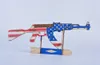 Star Spangled Banner AK47 Puzzle 3D Wooden Puzzle Model Kit Woodcraft Assembly Kit Toy Adult DIY Craft Building Laser Cutting8783428