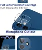 Protector de vidrio templado de lente de cámara trasera para iPhone 14 13 12 Mini 11 Pro Max Galss Film Screen Protect