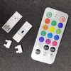 مثلث RGB أضواء الكم 6PCS التحكم عن لمس حساسة diy أدى أضواء الجدار وحدات تغيير لون ضوء الليل