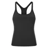 T-Shirt senza maniche con gilet da yoga LU-129 Tinta unita Donna Moda Outdoor Yoga Tanks Sport Running Gym Top Abbigliamento