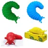 2022 Spielzeug 14cm DHL FREE Hotsale Kreative Gelenkschnecke in einer Vielzahl von Farben Pädagogisches Dekompressionsspielzeug für Kindergeschenke