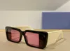 Слоновая слоновая кость коренастые геометрические солнцезащитные очки 0543 квадратные очки модные солнцезащитные очки для женщин мужчины солнцезащитные оттенки УФ защита от коробки
