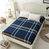 24 Color Select Polyester Elasticity Microfiber Protector Bed Bug Proof Pad Cover for Mattress 201218