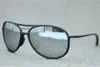 Nya män kvinnor M438 solglasögon hög kvalitet polariserad båglös lins SPORT Cykelkörning Strand Utomhusridning buffelhorn Uv400 solglasögon med fodral