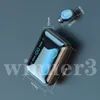 F9-5 TWS-hoofdtelefoon Bluetooth V5.0 Draadloze Oortelefoon Mini Smart Touching Oordopjes met LED-display 1200mAh Power Bank Headset