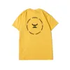 Cnemai Yeni Kadınlar T-Shirt Erkek Moda Marka Mektubu Baskı Hip-Hop Kore Stil T-Shirt Ins Trend All Maç Çift Kısa Kollu 2254i