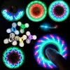 LED Light Spinning Packs Top Coolest Changer Fidget Spinners Finger Toy Enfants Jouets Modèle de changement automatique avec Rainbow Up Hand Spinner