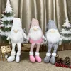 Poupée sans visage de Noël Joyeux Décorations de Noël pour la maison Cristmas Ornament Noël Navidad Natal Nouvel An 2021