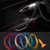 Zilver 16.4 Ft (5 meter) Flexibele 3D DIY Automobiel Auto Motor Interieur Buitendecoratie Auto Molding Trim Strip Line Parts