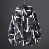 2020 Spring Men Jacket Luminous Hip Hop Retro Color Patchwork Jackets Windscheper Streetwear Track Hipster Plus Size LJ201013