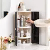 Mode Nieuwe Plank Grote Capaciteit Ruimtebesparend Opbergrek Shampoo Cosmetische Organizer Houder Thuis Badkamer Accessoires Z11238561235