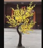 LED CHERRY Blossom Ozdoby Ogrodowe Dekoracje Drzewo 1.5 ~ 2,5 metra Wysokiej Symulacji Natural Trunk Dekoracje Ślubne Festiwal
