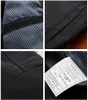 남성용 재킷 2021 패션 고품질 재킷 단단한 지퍼 느슨한 캐주얼 코트 따뜻한 outwear