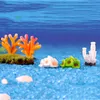 Simulation Coral Starfish Aquarium Miniature Fairy Garden Micro Moss Paysage DIY Fish Culture Turtle Terrarium Accessoires 201210