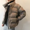 Hiver Nouveau Épaissi Chaud Pain Vers Le Bas Coton Manteau Femme Coréen Lâche Cou Coton Vestes Femme 201217