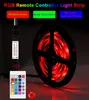 RGB LED Strip Light DC 5 V 1 M / 2m / 3m / 4m / 5 M Wodoodporne paski RGBW Lights Glassble Wstążka Kryty Sypialnia TV Oświetlenie Podświetlenie