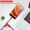 2 in 1 Fast Charger USB Type C to 3.5mm Audio Adapters Converter Cable Jack Headphone Charging Splitter