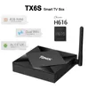 TANIX TX6S الروبوت 10 صندوق التلفزيون الذكي Allwinner H616 4GB 32GB 64GB TX6 مجموعة أعلى مربع دعم 4K Duble WiFi YouTube 2G 8G