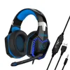 Casque 3.5mm Stéréo Filaire Gaming écouteur Ordinateur pliable gamers casque Avec microphone jeu casque