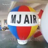 Palloncini da parata Mongolfiera gonfiabile in PVC da 3,5 m Pallone ad aria calda con replica pubblicitaria che vola nel cielo per eventi all'aperto
