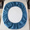 Couverture de lit imperméable matelassée matelassée de remplissage protecteur de matelas queen size protege matelas bleu couleur matelas couvre150 * 200 201218