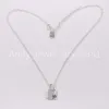 Authentic Necklace Off / On Friendship Bracelets UNODE50 Plated Jewelry Fits European Style Gift COL1463MTL0000U Q0531