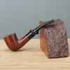 Handskuren Briar Wood Reting Pipe Filter Pipe Holder Exquisite Tobacco Accessories Collection Wood Reting Pipe Wholesale