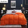 SongKAum 95 % White Goose Duck Down Quilt Duvets High-end comfortable home Comforters 100% Cotton Cover King Queen Full Size LJ201323n