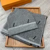 Scarves Sets Beanie Hats Fashion Scarf for Man Women Winter Shawl Long Neck Breathable Option High Quality With BOX