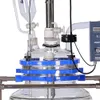 ZZKD Lab Supplies 100l dubbele laag glazen reactor groot volume jasje glazen recion vat vacuüm destillatieapparatuur