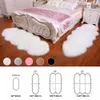 Urijk Super Soft Sheepskin Rug Carpet Indoor Modern Silky Fur Rugs Bedroom Floor Mat Baby Nursery Rug Children Carpets T200111