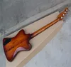 Nyaste Thunderbird Pro Electric Bass Guitar One Piece Set Ingen Scarf i Cherry Color Toppkvalitet Gitarr