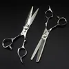 Inch Damascus Japan 440c Professional Hairdressing Scissors Set 62HRC Straight Thinning Cutting Haircut Barber Styling Tool16484013