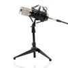 Microphone d'ordinateur BM800 Microphone de karaoké à condensateur filaire avec trépied en métal pour l'enregistrement Braodcasting BM-800 Mic