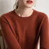 O-образные свитера Женщины на 100% чистые коз
