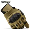 Tacvasen Militaire Tactische Handschoenen Mannen Airsoft Army Combat Handschoenen Harde Knuckle Full Finger Motorcycle Hunt Handschoenen Touchscreen Y200110