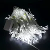 Vente chaude 18m x 3m-1800-LED White White lumière romantique de mariage romantique décoration extérieur rideau de rideau lumière US Standard White
