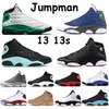 Frauen Männer Basketballschuhe 13 Jumpman 13s XIII Cap And Gown Atmosphäre Grau Island Green Barons Designer Sneakers