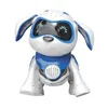 Robot Dog Toy Toy Electronic Pet с музыкой танец ходьба интеллектуальный механический инфракрасный датчик милый животных подарочные игрушки для детей 201212