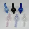 Glass Carb Cap Ball OD 20mm Colorful Smoking Spinning Bubble Caps for Thermal banger Nail Rig Water Pipe bong